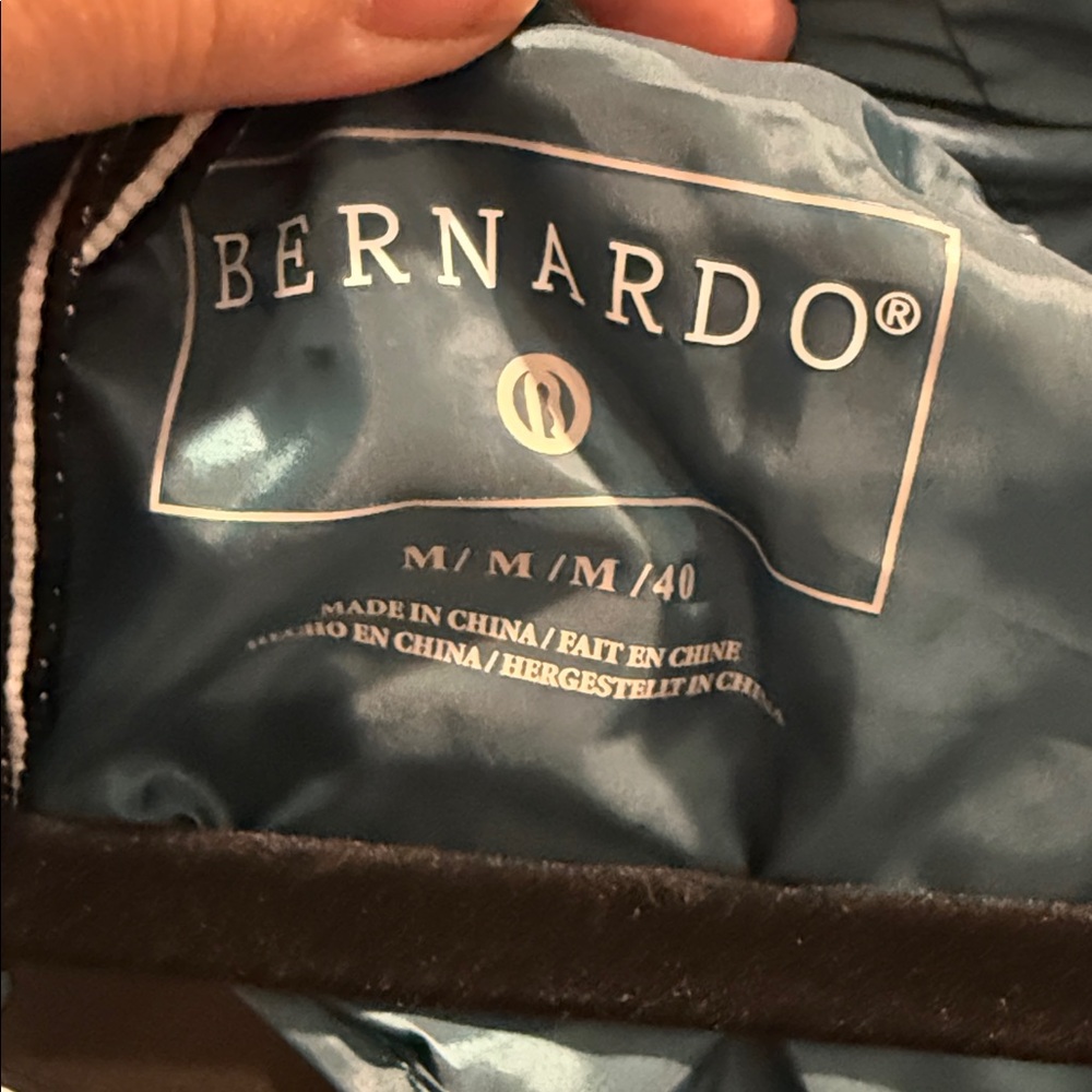 Bernardo Deep Teal Puffer Jacket - Picture 5 of 7